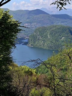 Photo de Francesca Semeraro le long du parcours