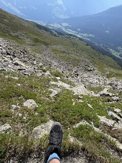 Foto von Egon Dullinger entlang der Tour