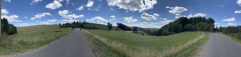 Foto von Koen De Wit entlang der Tour