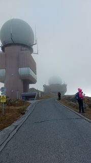 Foto de Annemarie Kolbenbauer a lo largo del recorrido