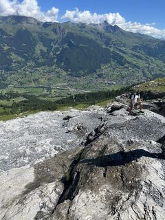 Foto von Julius Walliser entlang der Tour