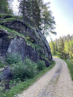 Foto von Ewald Haberl entlang der Tour