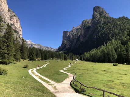 Foto von Gerardo Brunetti entlang der Tour