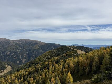 Foto de Gerti Glettler a lo largo del recorrido