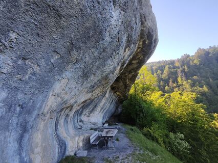 Photo de Sonja Herdeg le long du parcours