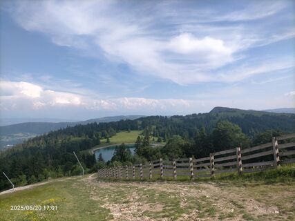 Fotografia z Adrien Garniron na trase