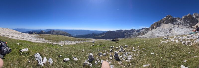 Fotografia z MIhael Pečnik na trase