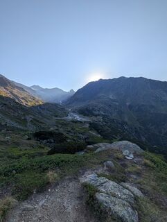 Foto de Lars Vogelbein a lo largo del recorrido