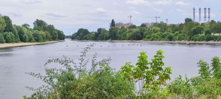 Foto von Mária Borsos entlang der Tour