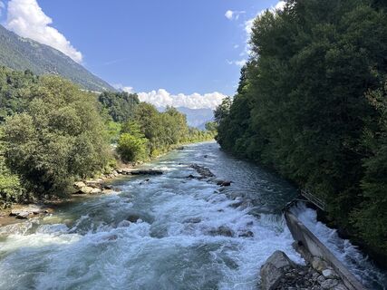 Foto de Norbert Herbig a lo largo del recorrido