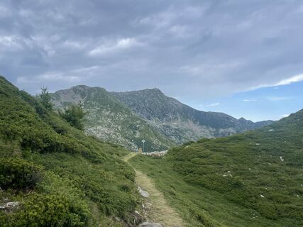 Photo de Thierry Ador le long du parcours