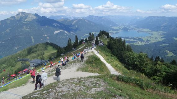 Seeblick vom Gipfel aus