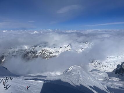 Foto von T. T. entlang der Tour