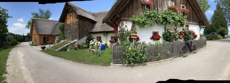 Foto von Willy entlang der Tour