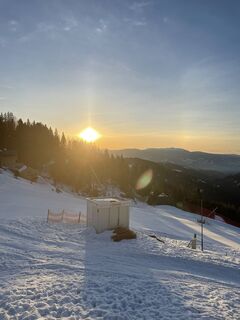 Foto von Sophie Schnell entlang der Tour