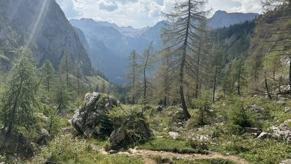 Foto von Henrik Singelmann entlang der Tour