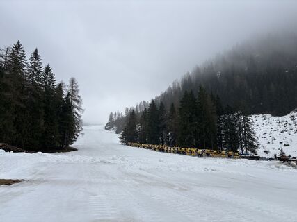 Photo de Heinz Sperl le long du parcours