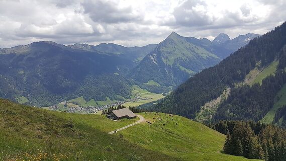 Blick auf die Brendler Alpe