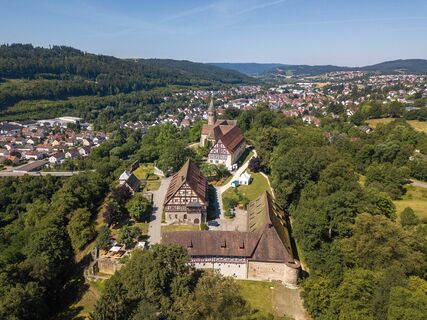 Kloster Lorch von oben