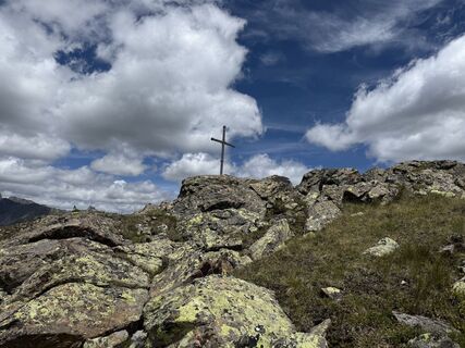 Foto von Han en Christa Jordaan entlang der Tour