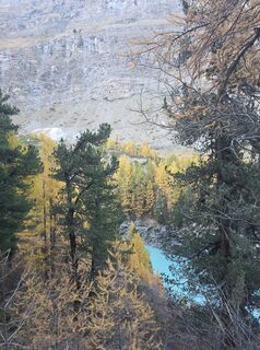 Photo de Helen le long du parcours