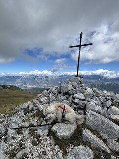 Foto de Paolo Casciani a lo largo del recorrido