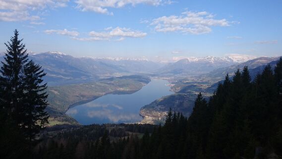 Blick über den Millstättersee