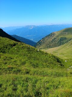 Photo de Tazio J. G. Burattin le long du parcours