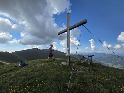 Foto von Florian Dürnegger entlang der Tour