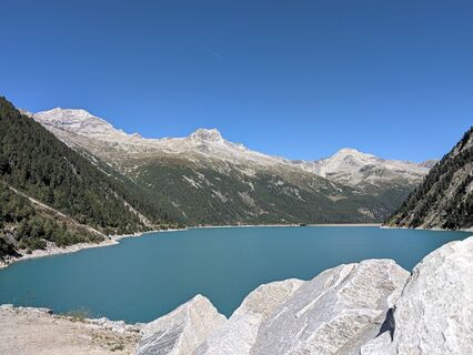 Foto von Mark Neill entlang der Tour