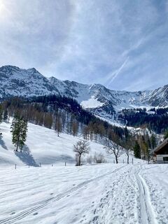 Winterliches Kloo-Ascher-Tal