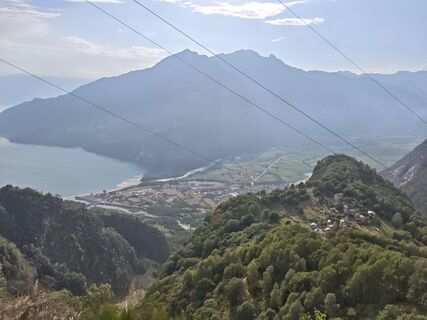 Foto von Giacomo Brambilla entlang der Tour