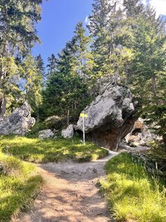 Foto von Bernhard Schmid entlang der Tour