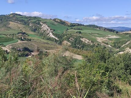 Zdjęcie z Brigitte Scheuffele wzdłuż trasy