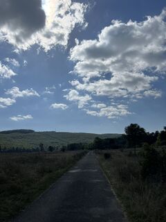 Foto von Konrád Kékesi entlang der Tour