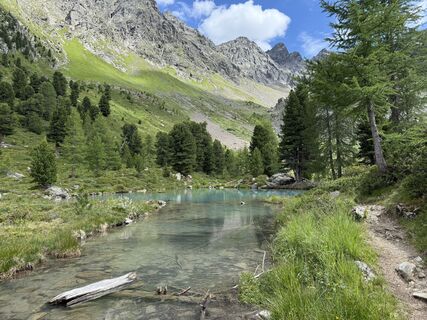 Foto von Han en Christa Jordaan entlang der Tour
