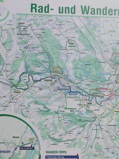 Photo de Ludmila le long du parcours