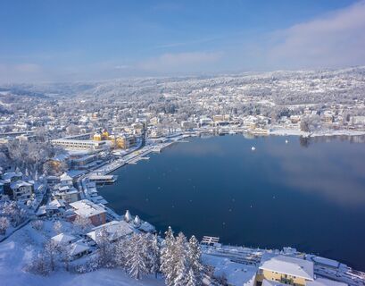 Velden im Winter