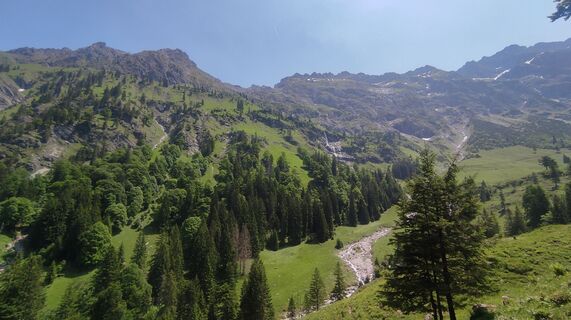 Foto von Gerhard Niebling entlang der Tour