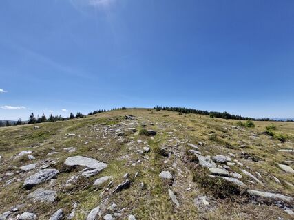 Photo de Walter Edelhofer le long du parcours