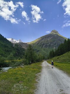 Foto de Bernd Rawa a lo largo del recorrido