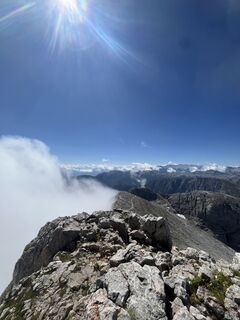 Foto von Noah Seebacher entlang der Tour