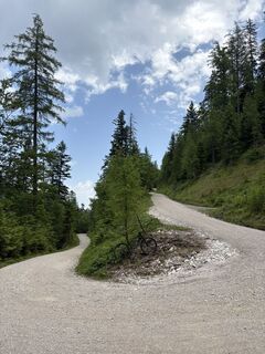 Foto von Helmut Schuchter entlang der Tour