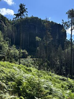 Photo de Erik Schwarz le long du parcours