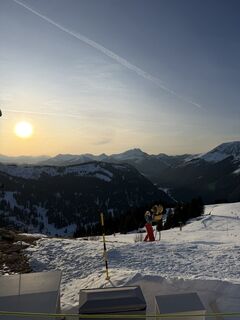 Foto von Louis Claeys entlang der Tour