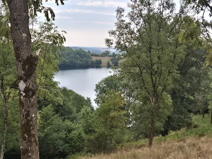 Photo de Anja Mohn-Gross le long du parcours