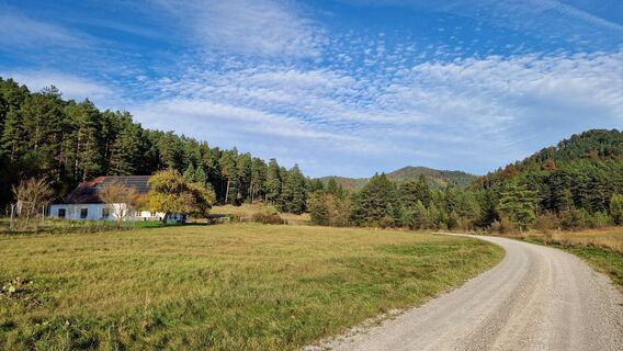 Foto von Ernst Brezina entlang der Tour