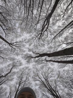 Foto de Sabine a lo largo del recorrido