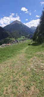 Photo de Cordula Faupel le long du parcours