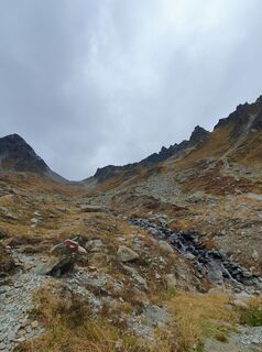 Zdjęcie z Christian Stieber wzdłuż trasy
